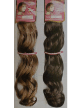 Волосы искусственные на заколках (8 прядей) волнистые 70см.